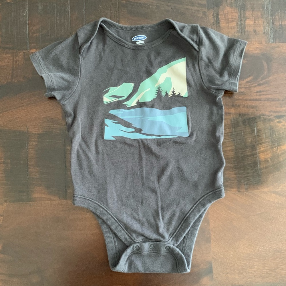 Old Navy Nature Print Onesie